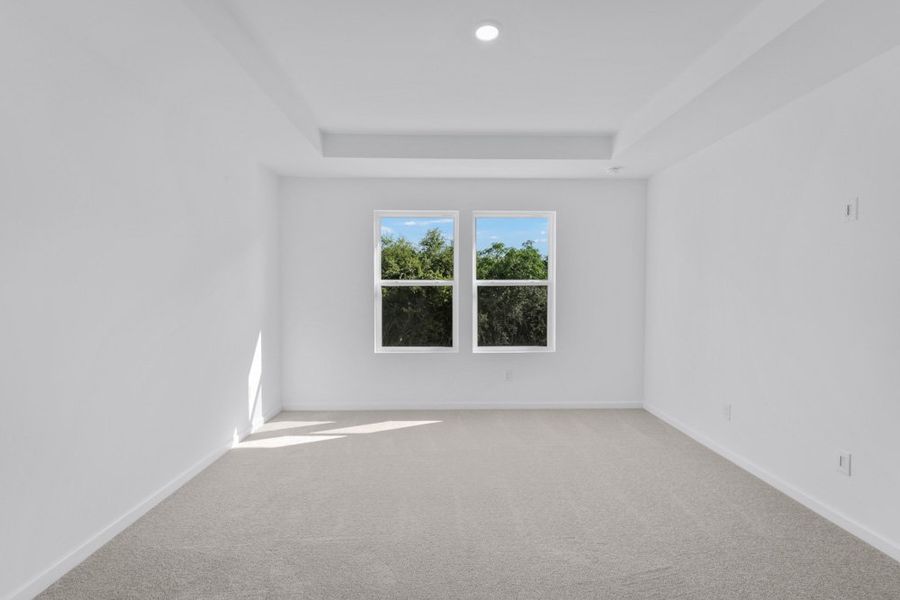 Representative unfurnished interior of a home built from the Jefferson by Taylor Morrison in Heritage River, Euharlee (Image 25).