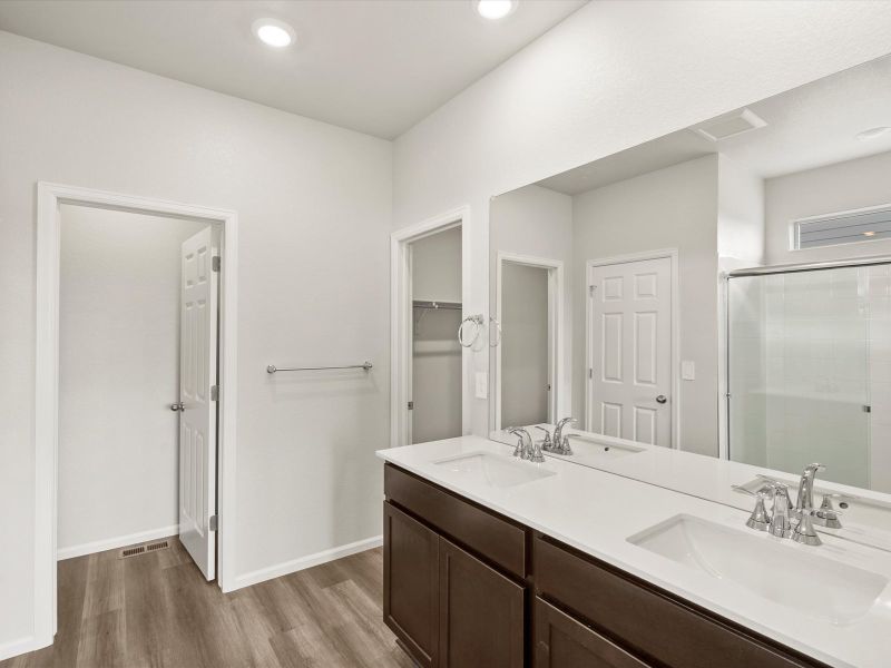 Furnished interior view inside a new home in Poudre Heights: The Lakes Collection, Windsor (Image 5). Furnished interior view inside a new home in Poudre Heights: The Lakes Collection, Windsor (Image 5).