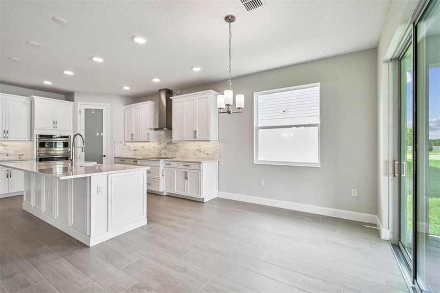 Furnished interior view inside a new home in Solace at Corner Lake, Orlando (Image 20).