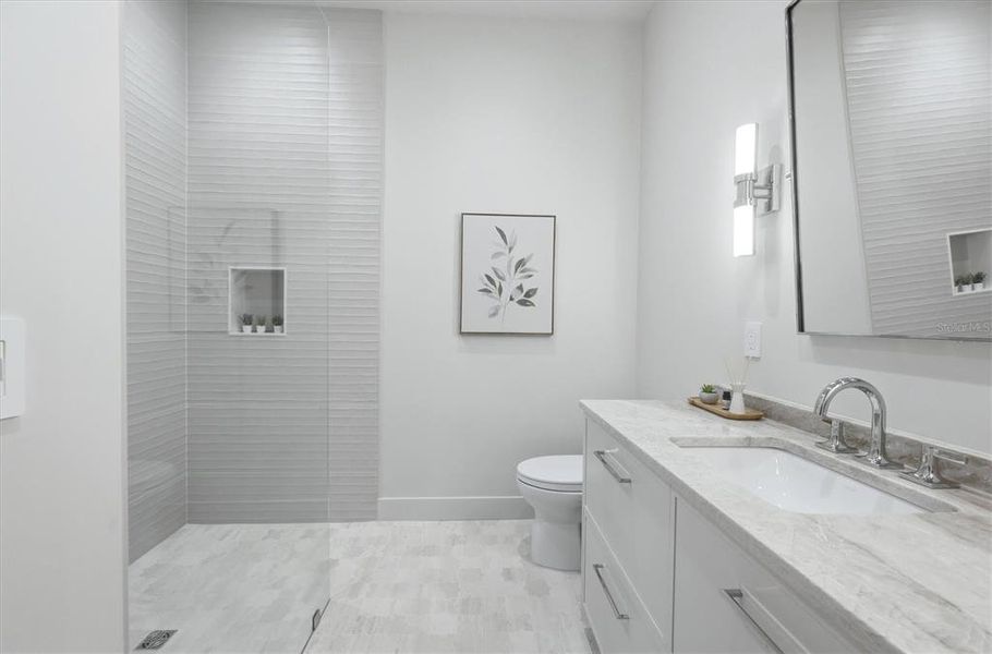 Furnished interior view inside a new home in , Sarasota (Image 53).