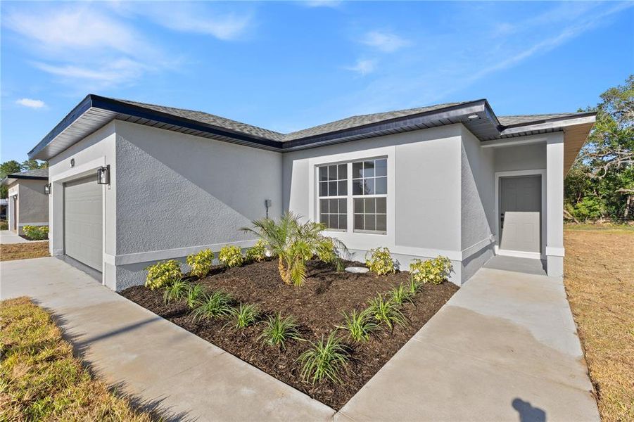 Exterior details and patio area of a home in , Poinciana (Image 3). Exterior details and patio area of a home in , Poinciana (Image 3).