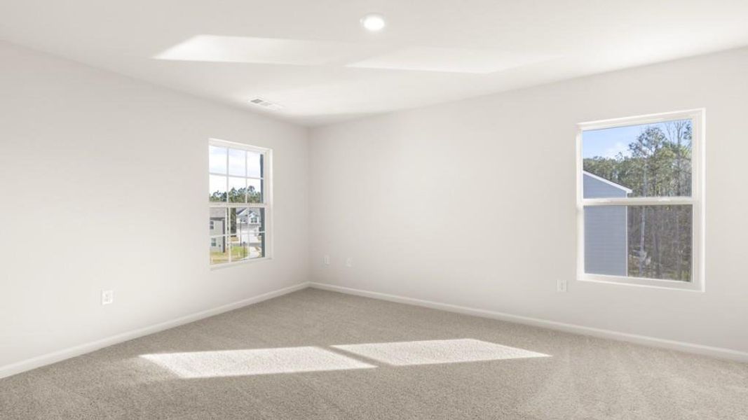 Spacious, unfurnished interior of a new home in Pointe Park, Union City (Image 13). Spacious, unfurnished interior of a new home in Pointe Park, Union City (Image 13).
