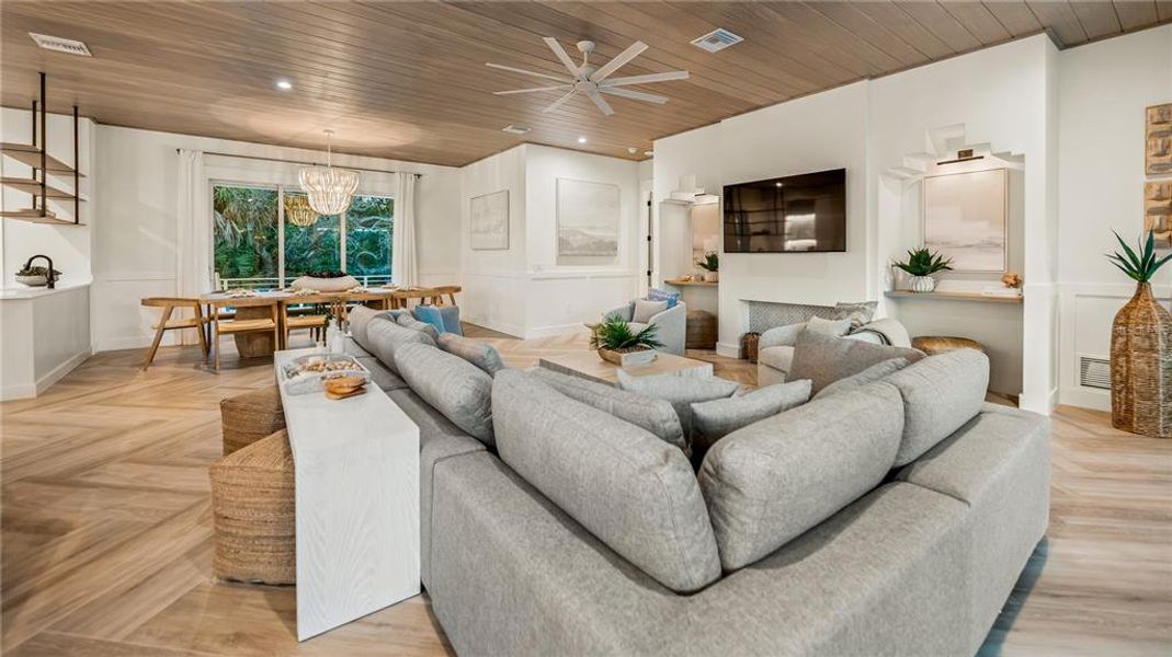 Furnished interior view inside a new home in , Sarasota (Image 14). Furnished interior view inside a new home in , Sarasota (Image 14).