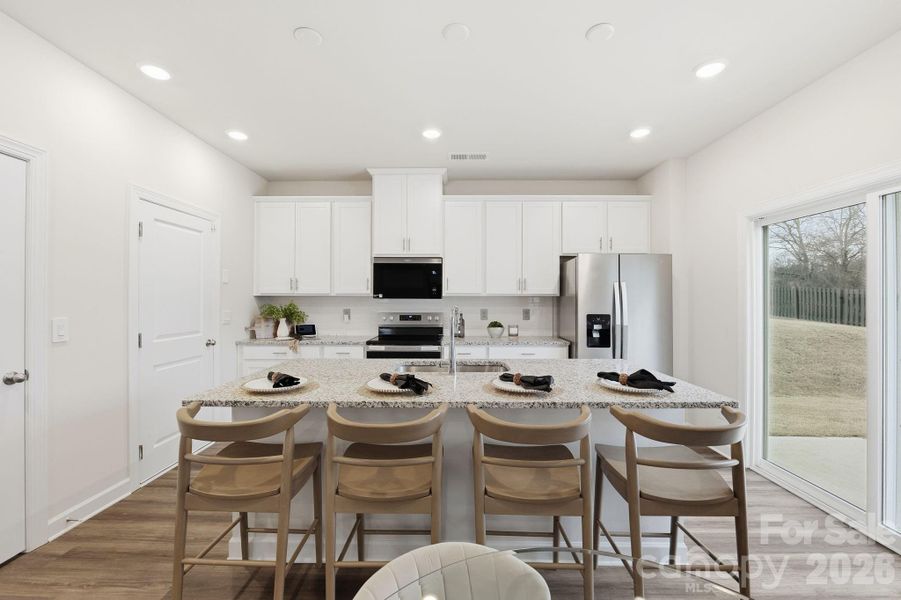 Furnished interior view inside a new home in , Shelby (Image 7).