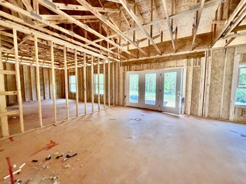 In-progress construction of a new home in Mitchell Farms, LaGrange, GA (Image 6). In-progress construction of a new home in Mitchell Farms, LaGrange, GA (Image 6).
