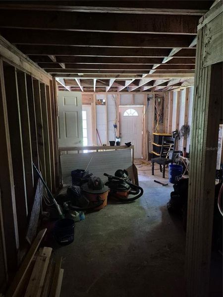 In-progress construction of a new home in , De Leon Springs, FL (Image 5). In-progress construction of a new home in , De Leon Springs, FL (Image 5).