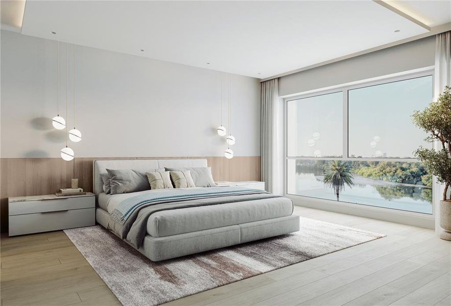 Furnished interior view inside a new home in , Clearwater (Image 12).