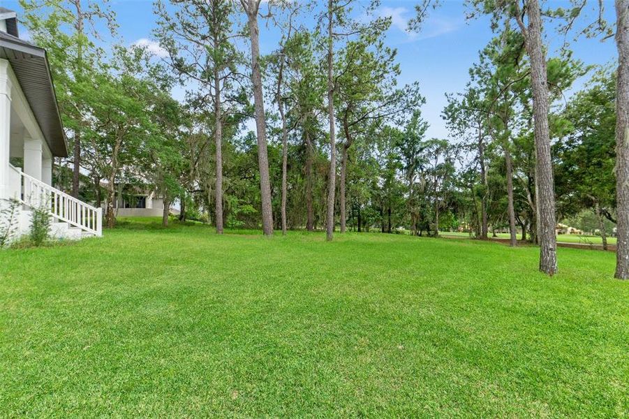 Exterior details and patio area of a home in Southern Hills Plantation, Brooksville (Image 33).
