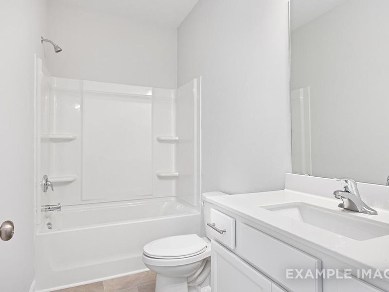 Furnished interior view inside a new home in Retreat at North Main, Lillington (Image 6).