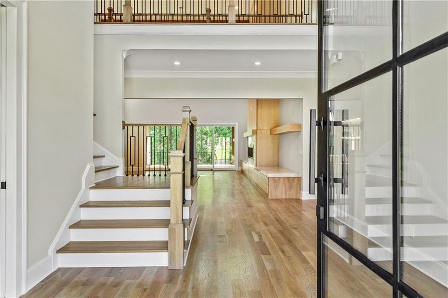 Furnished interior view inside a new home in , Newnan (Image 68).