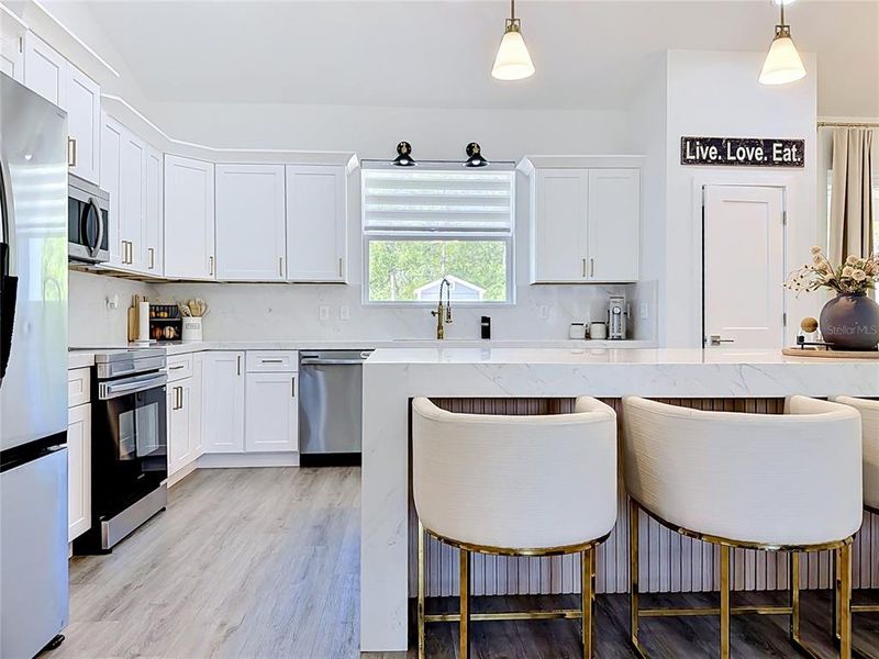 Furnished interior view inside a new home in , Dunnellon (Image 7).