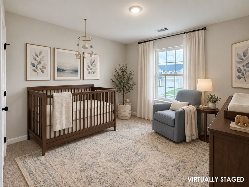 Furnished interior view inside a new home in Tranquil South, Hinesville (Image 30).