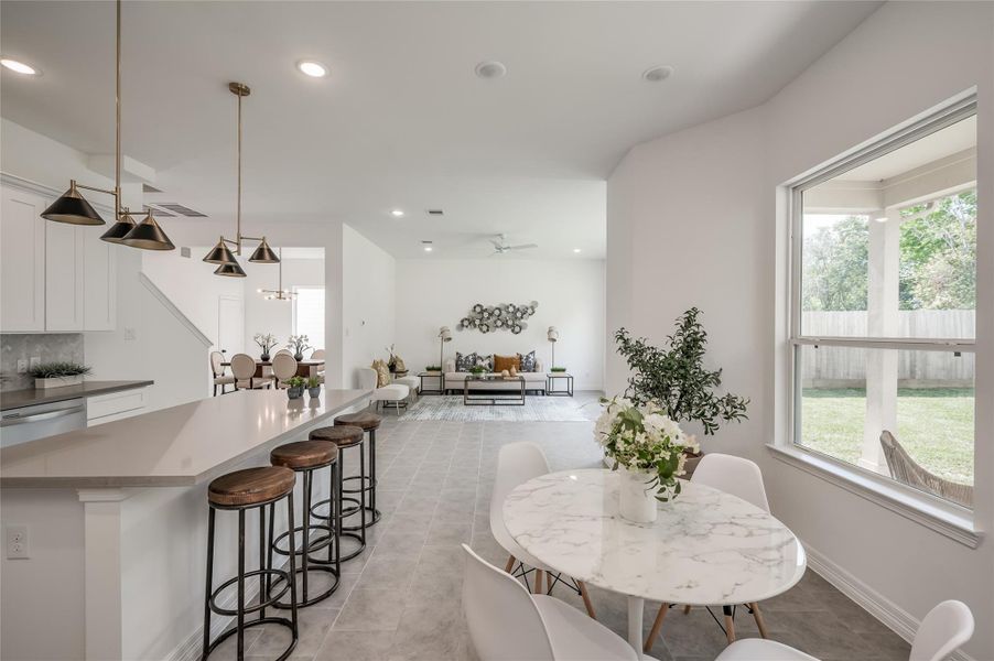 Furnished interior view inside a new home in , Missouri City (Image 16).