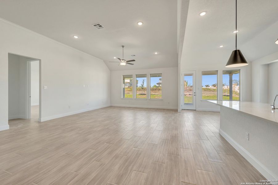 Spacious, unfurnished interior of a new home in Everly Estates, San Antonio (Image 23). Spacious, unfurnished interior of a new home in Everly Estates, San Antonio (Image 23).