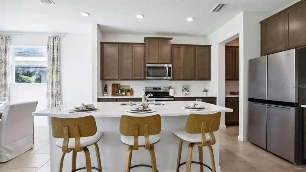 Furnished interior view inside a new home in , Wesley Chapel (Image 5).