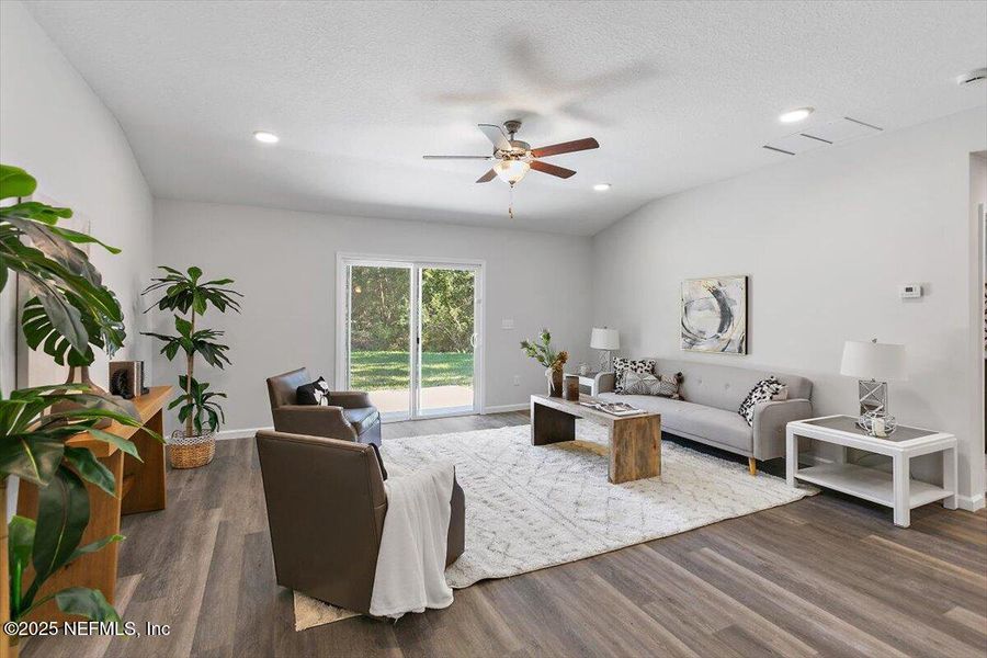 Furnished interior view inside a new home in , Jacksonville (Image 16).