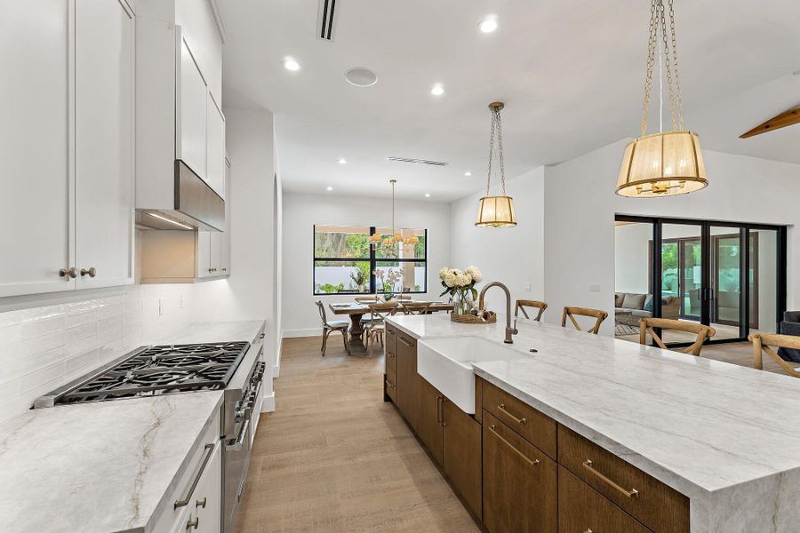 Furnished interior view inside a new home in , Palm Beach Gardens (Image 9). Furnished interior view inside a new home in , Palm Beach Gardens (Image 9).