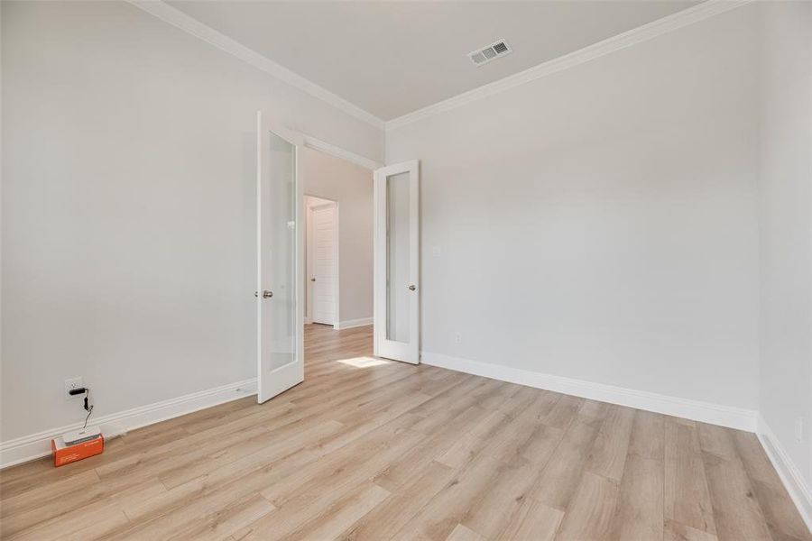 Spacious, unfurnished interior of a new home in Villages of Hurricane Creek, Anna (Image 27). Spacious, unfurnished interior of a new home in Villages of Hurricane Creek, Anna (Image 27).