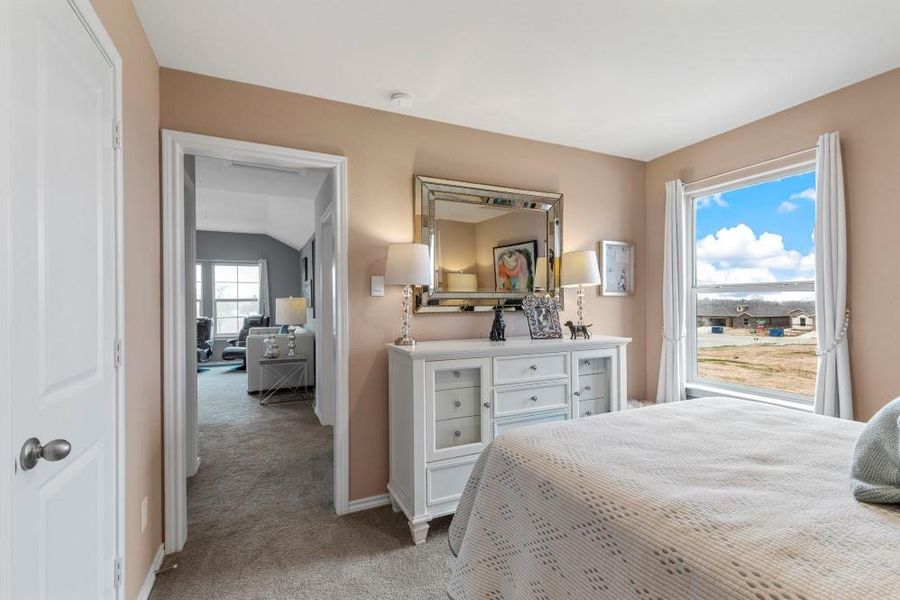Furnished interior view inside a new home in Springhill South, Boyd (Image 12).