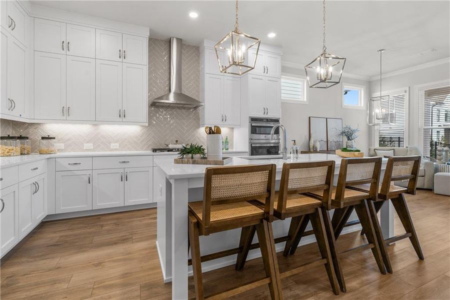 Furnished interior view inside a new home in Promenade at Sawnee Village, Cumming (Image 38). Furnished interior view inside a new home in Promenade at Sawnee Village, Cumming (Image 38).