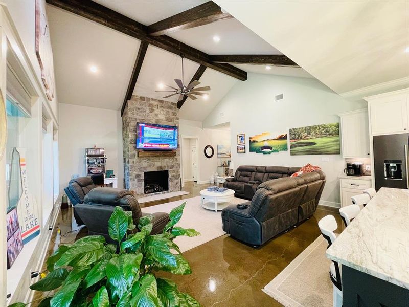 Furnished interior view inside a new home in , Yantis (Image 9). Furnished interior view inside a new home in , Yantis (Image 9).