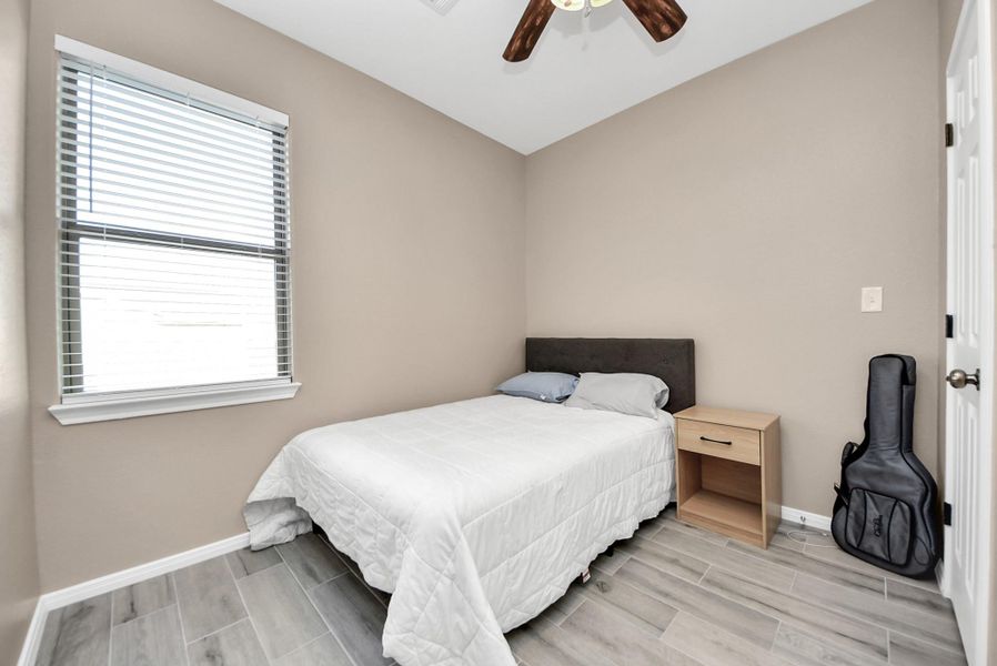 main bedroom in the ADU/apartment