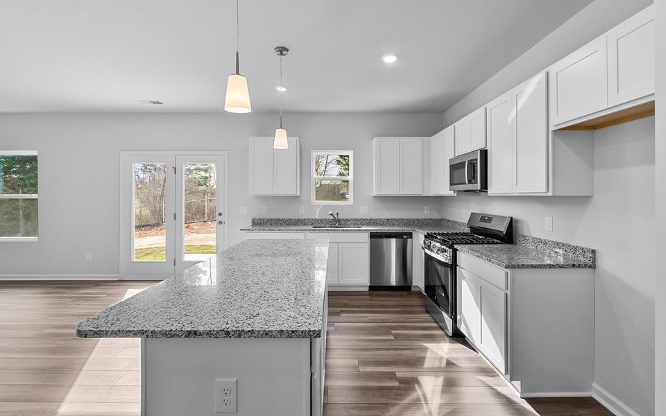 Furnished interior view inside a new home in Bell West, Kernersville (Image 8).