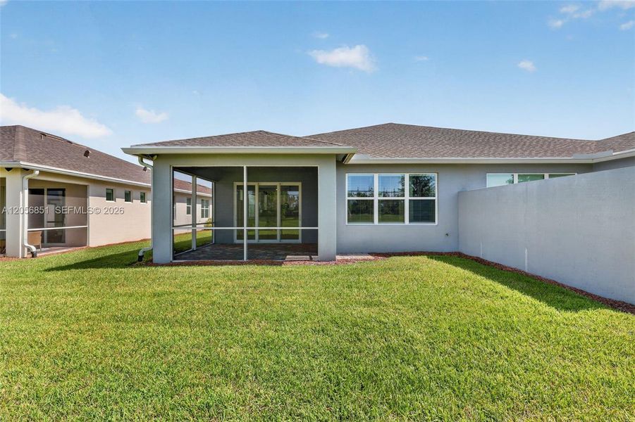 Exterior details and patio area of a home in , Port St. Lucie (Image 34).