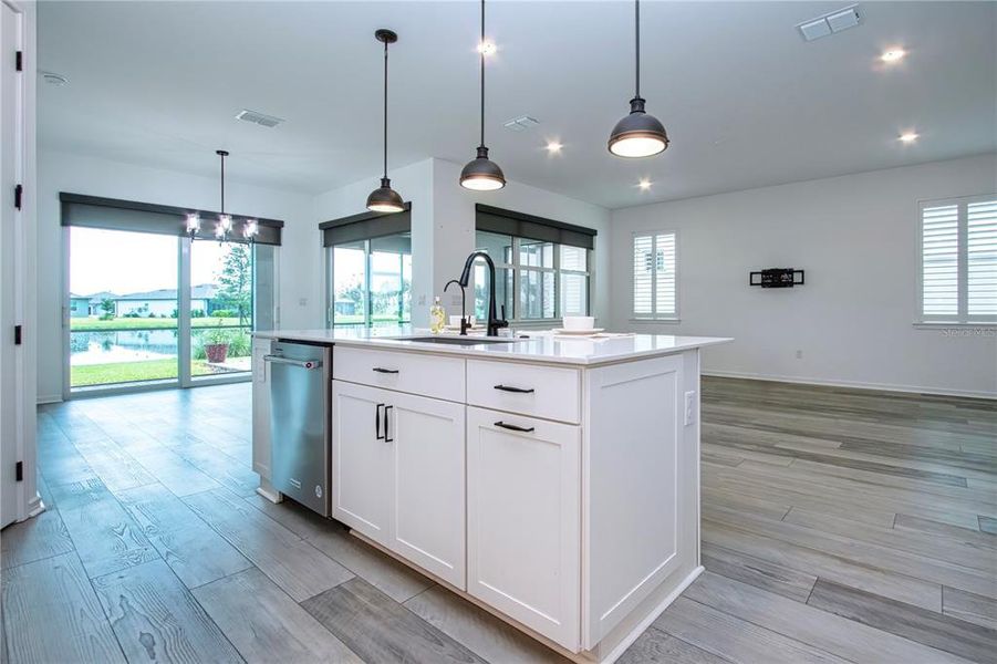 Furnished interior view inside a new home in , Parrish (Image 39).