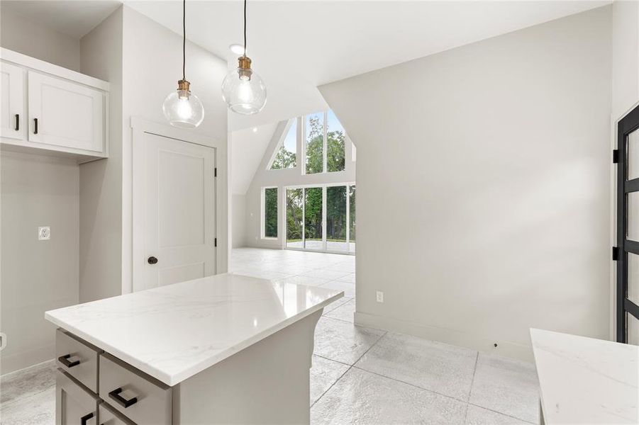 Furnished interior view inside a new home in , Mineola (Image 8).