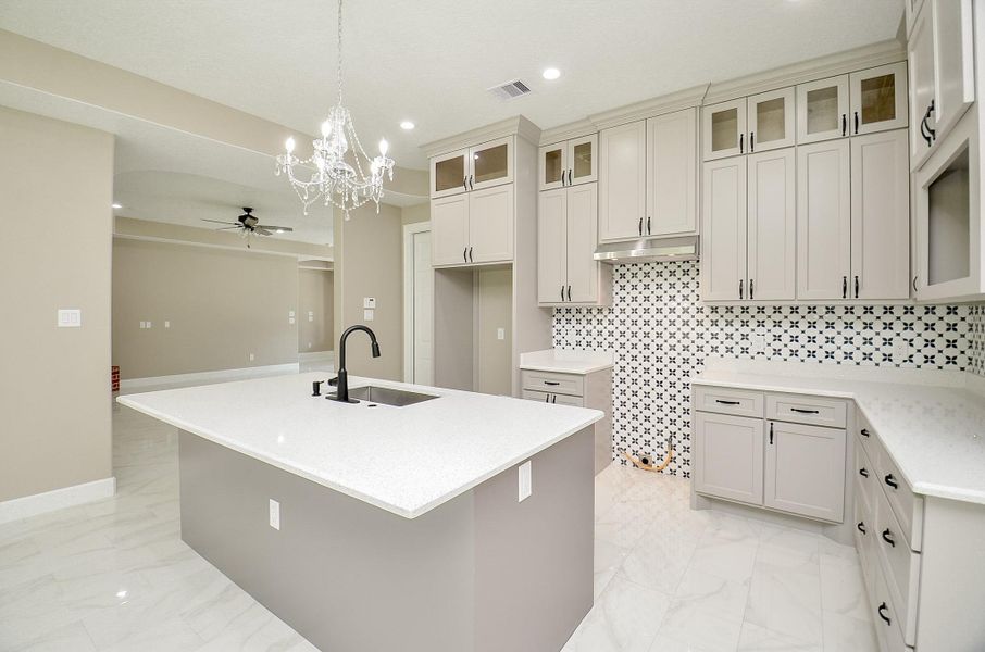 Furnished interior view inside a new home in , Plantersville (Image 13).