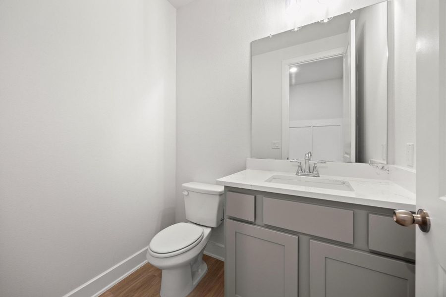 Furnished interior view inside a new home in Parmer Ranch, Georgetown (Image 8).