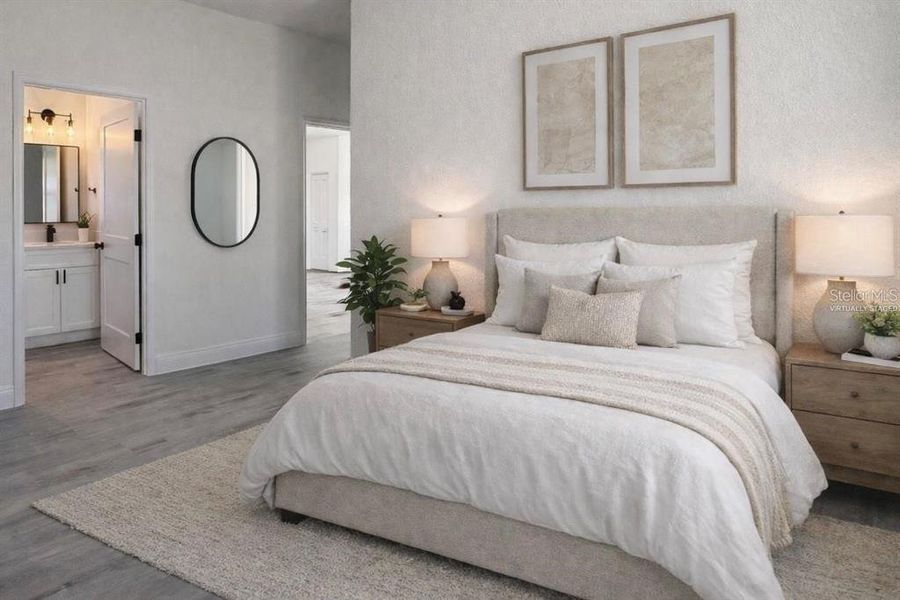 Furnished interior view inside a new home in , Ocala (Image 12).