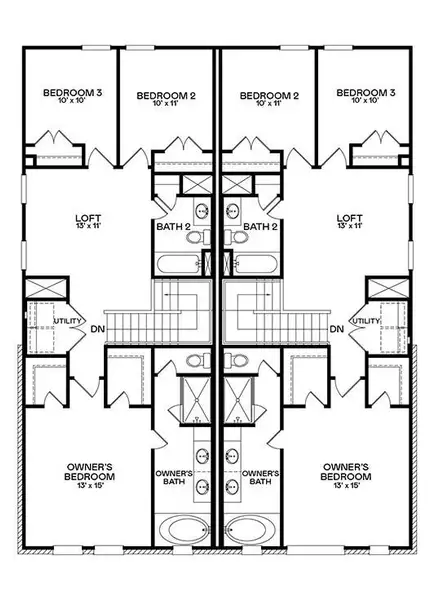 2D floor plan layout of this home in Sierra Vista, Rosharon, TX (Image 2). 2D floor plan layout of this home in Sierra Vista, Rosharon, TX (Image 2).