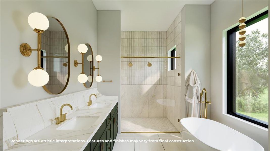 Furnished interior view inside a new home in , Winter Park (Image 11). Furnished interior view inside a new home in , Winter Park (Image 11).