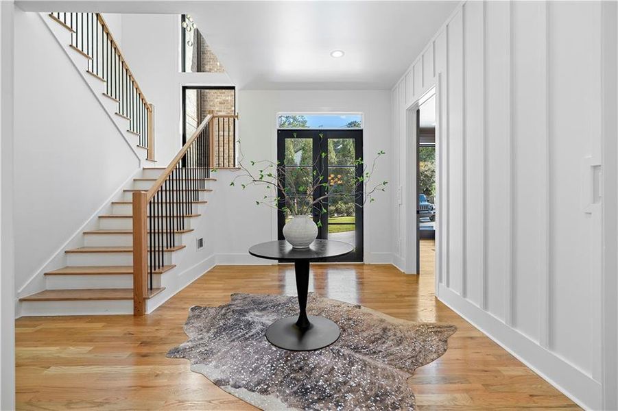 Furnished interior view inside a new home in , Atlanta (Image 50).