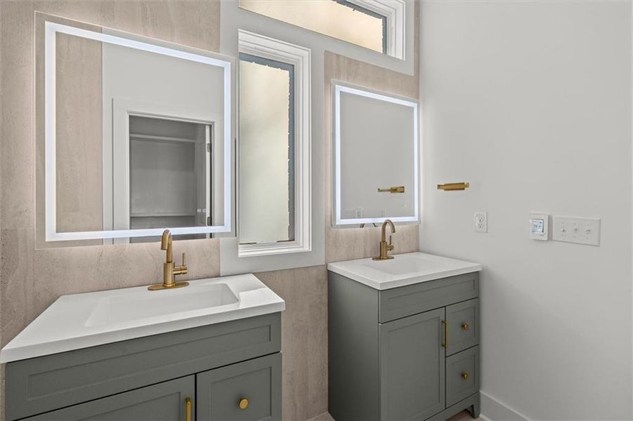 Furnished interior view inside a new home in , Villa Rica (Image 17). Furnished interior view inside a new home in , Villa Rica (Image 17).