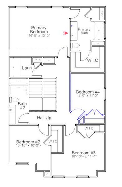 2D floor plan layout of this home in Central Creek, Goose Creek, SC (Image 4). 2D floor plan layout of this home in Central Creek, Goose Creek, SC (Image 4).