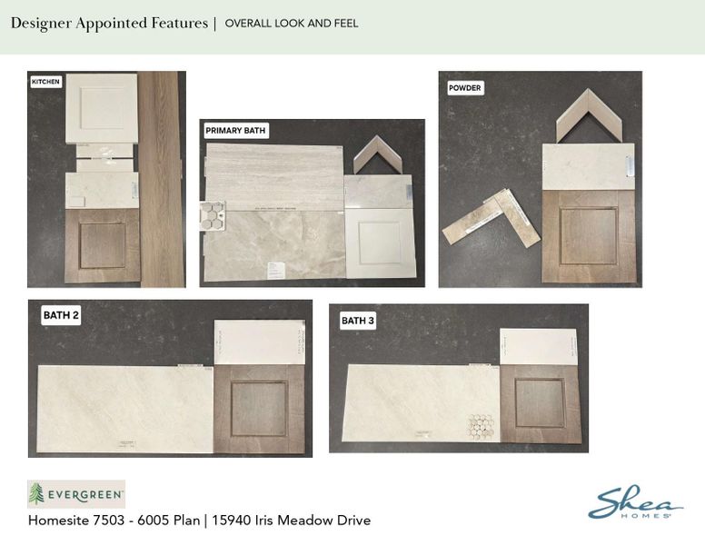 Sample of building materials used in homes in Evergreen 70', Conroe (Image 11). Sample of building materials used in homes in Evergreen 70', Conroe (Image 11).