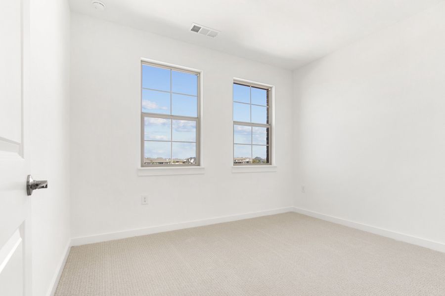 Spacious, unfurnished interior of a new home in The Tribute, The Colony (Image 21). Spacious, unfurnished interior of a new home in The Tribute, The Colony (Image 21).