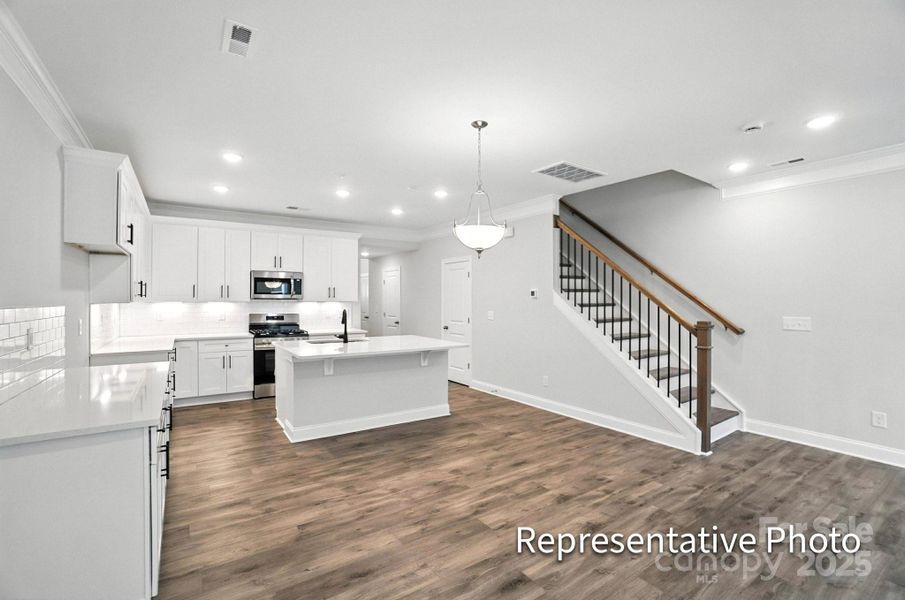 Spacious, unfurnished interior of a new home in Harrisburg Village Townhomes, Harrisburg (Image 30).