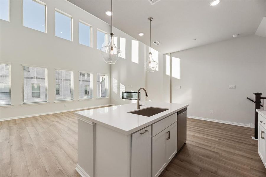 Furnished interior view inside a new home in , Frisco (Image 8).