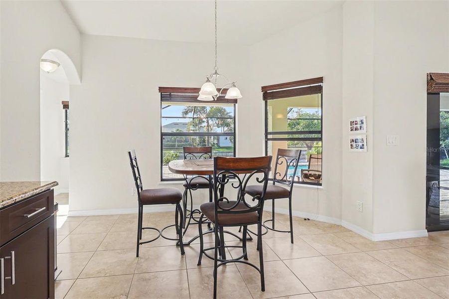 Furnished interior view inside a new home in , Cape Coral (Image 9). Furnished interior view inside a new home in , Cape Coral (Image 9).