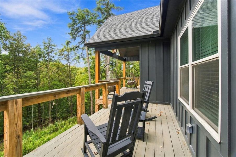Exterior details and patio area of a home in , Demorest (Image 28). Exterior details and patio area of a home in , Demorest (Image 28).
