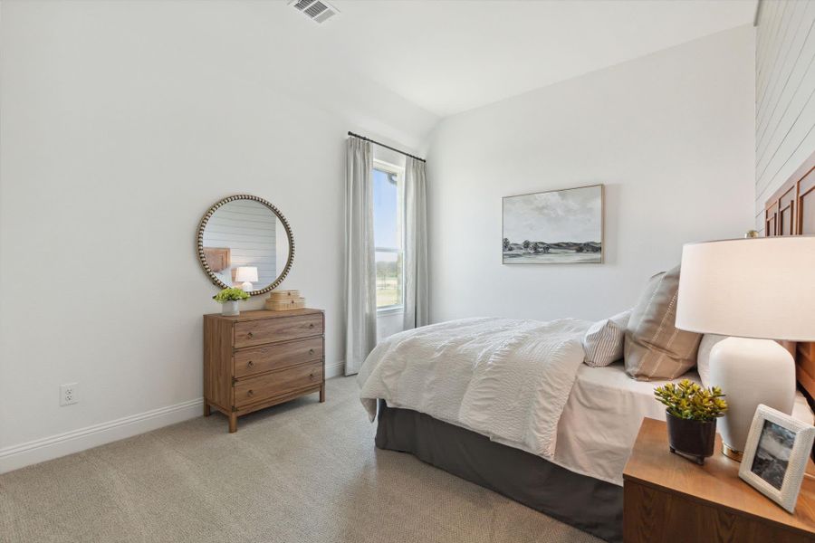 Bedroom | Concept 3441 at Hidden Creek Estates in Van Alstyne, TX by Landsea Homes