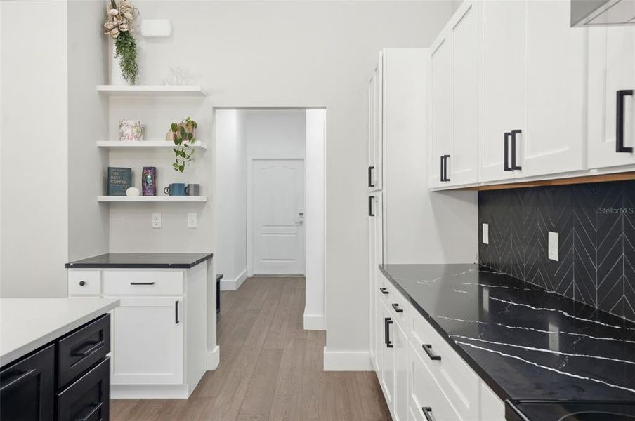 Furnished interior view inside a new home in , Webster (Image 36).