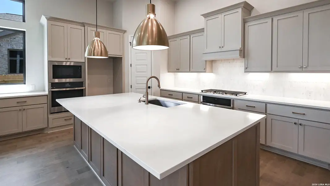 Furnished interior view inside a new home in Veramendi, New Braunfels (Image 7).