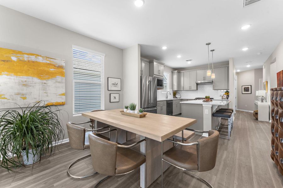 Furnished interior view inside a new home in , Summerville (Image 30).