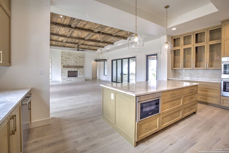 Furnished interior view inside a new home in , New Braunfels (Image 11).