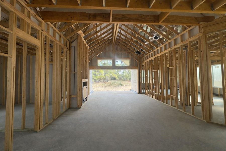 In-progress construction of a new home in Evergreen, Conroe, TX (Image 29).